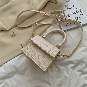 

Small Stone Pattern PU Leather Crossbody Bags For Women Hand Bags Fashion Mini Shoulder Messenger Bags Female Purses and Handbag