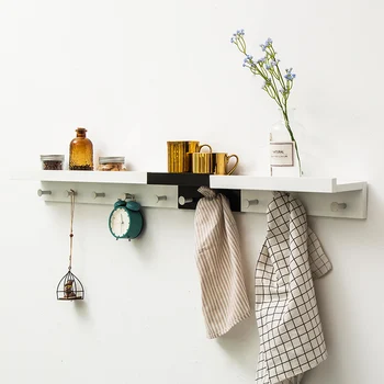 

Porch rack hook hanging key frame wall partition hanger coat decoration ideas