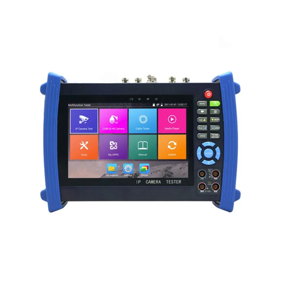 7 дюймов IPC H.265 4K IP 8MP TVI CVI 5MP AHD камера тестер безопасности CCTV с HDMI кабель tracer |