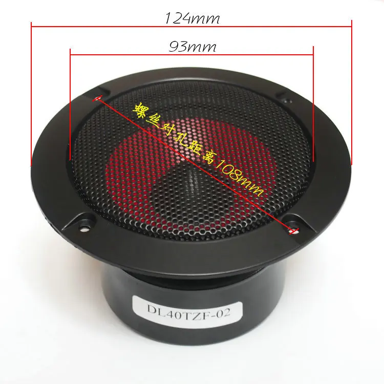 2 шт. аудио портативный динамик 4 дюйма 4Ohm 30 Вт Hifi Fever Bass сабвуфер классическое