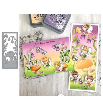 

Vertical Mushroom Board METAL CUTTING DIES Stencil Scrapbooking Photo Album Card Paper Embossing Craft DIY