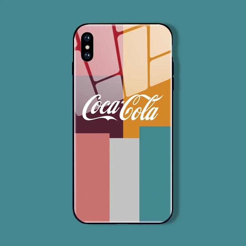 6 6s 7 8 plus для iPhone 5S 5 se чехол x xr xs max стеклянная задняя крышка 11 pro силиконовый