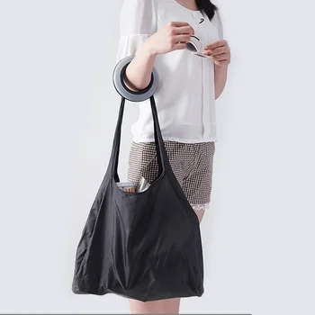 

Foldable ECO Grocery Bag Magic Folding Shopping Bag Reusable Recycle Cloth Shopper Bag Large Capacity Top Handle Bag C1599 f