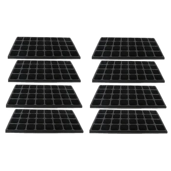 

8PCS 32 Holes for Greenhouse Hydroponic Seedlings to Sprout Thickening Planting Tray Seedling Tray