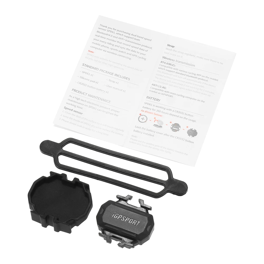 

Hot New Bicycle Speed Sensor SPD61 ANT+ BT Wireless Cycling Road Bike Computer Stopwatch Bike Accessories Bicicleta