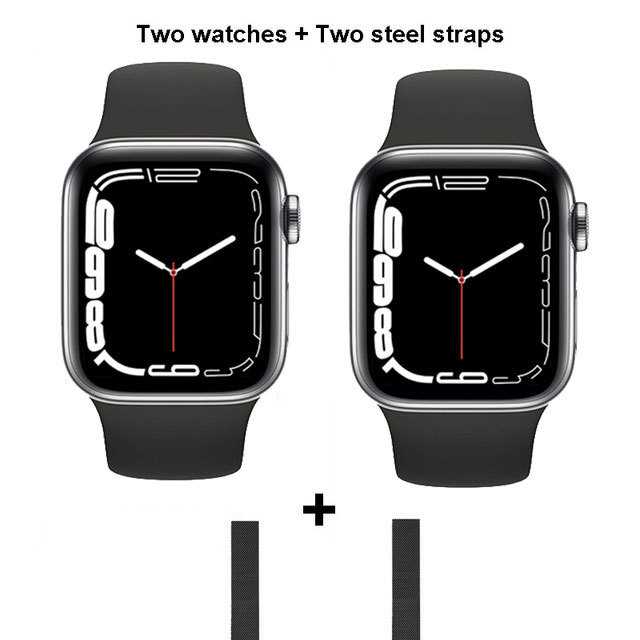 14 Watch 7 T500 Smart Watch Bluethooth Call Heart Rate Blood Pressure Waterproof Women Men SmartWatch Pk IWO13 W37Pro X8 Max