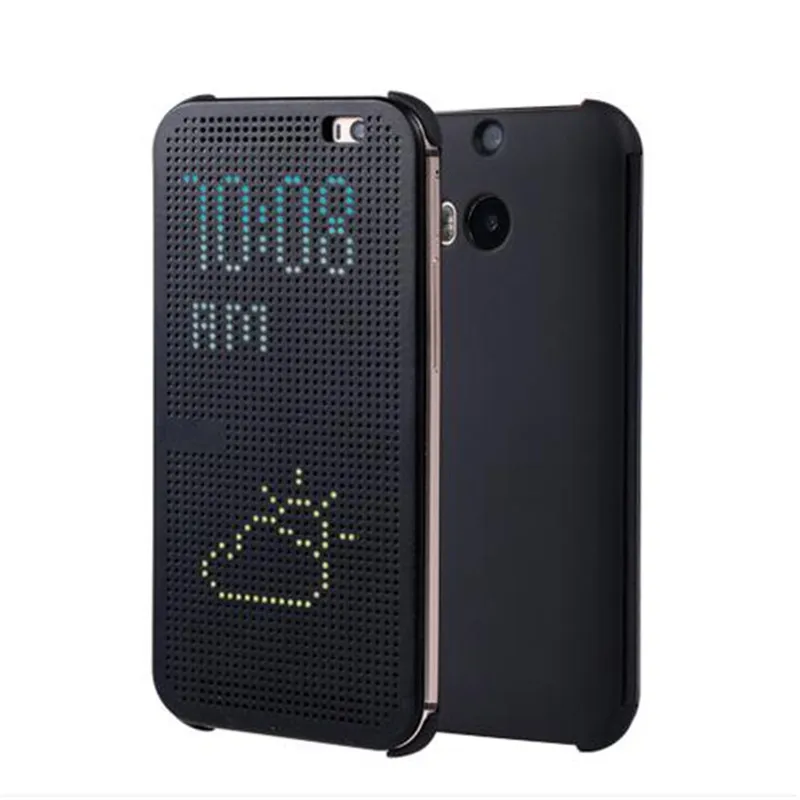 

Intelligent vertical display mobile phone case For HTC M8 one E8 M8D M8SD case cover shell