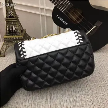 

Designer fashion simple small square bag women luxury handbag 2020 high-quality leather chain wallet shoulder diagonal bag