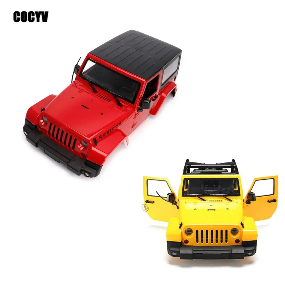 

COCYV 1/10 RC Remote Control Truck Body Shell Canopy Rubicon For SCX10/D90