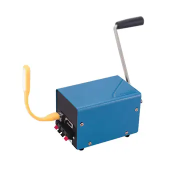 

Portable High Power Dynamo Charger Emergency Hand Crank USB Generator 20DC04