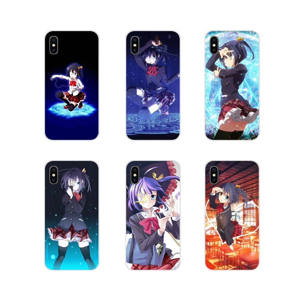 Прозрачный мягкий чехол Chuunibyou Takanashi Rikka для Apple iPhone X XR XS MAX 4 4S 5 5S 5C SE 6 6S 7 8 Plus ipod touch