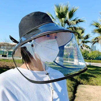 

Anti-Fog Splash Transparent Protective Mask Oil-Splash Proof Full Face Mask Protect Shield Anti-UV Anti-Shock Safety Mask