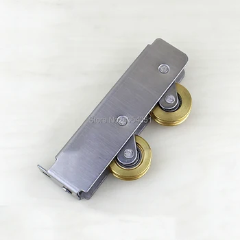 

90type window roller sliding door plastic steel window pulley concave sliding door wheel muted roller household hardware part