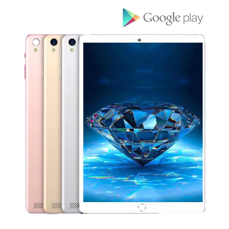 

6GB RAM 128GB ROM 4G LTE 10 inch Tablets Android 9.0 Tablet PC 1280*800 Dual SIM IPS GPS phone 10.1 Tablets