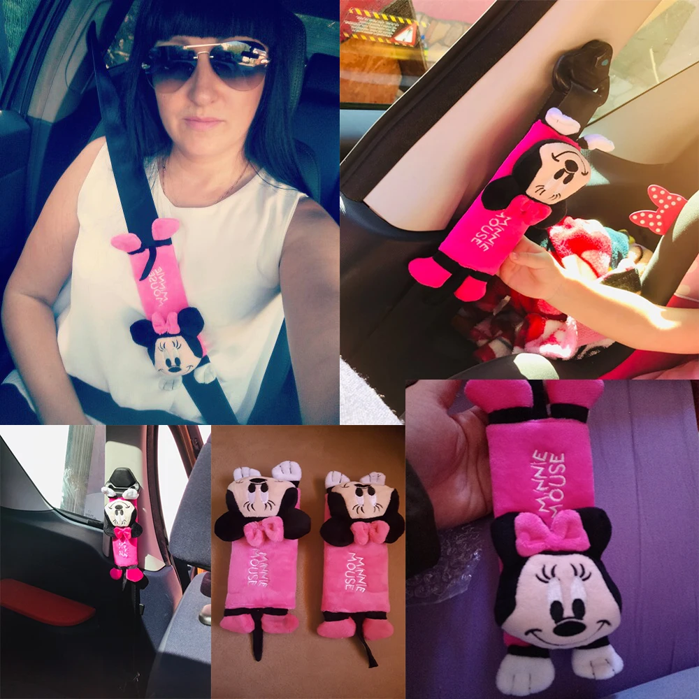 Yi-KA-cute-Cartoon-Car-Sefety-Seat-Belt-cover-Child-isofix-Seat-belt-Shoulder-Pads-Protection (1)