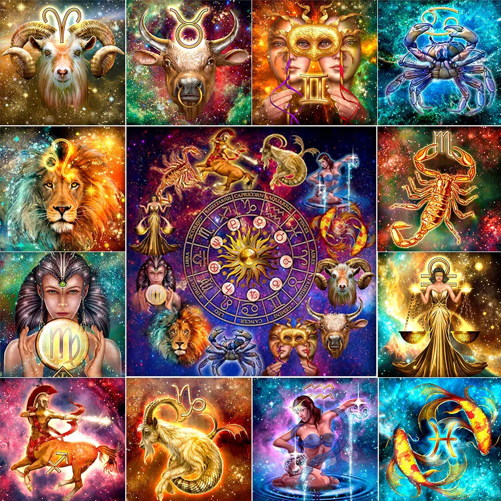 Знаки зодиака в картинах