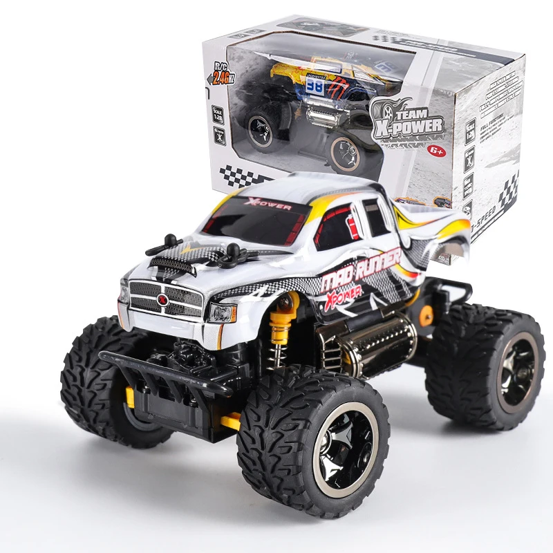 Радиоуправляемая машина 2,4 Ghz 1:28 Игрушечная машина с дистанционным управлением для столкновения высокая скорость дрейф внедорожный грузовик игрушка для детей