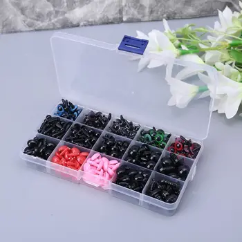 

320/374/380pcs Plastic Safety Doll Eyes with Washers for Bear Stuffed Animal DIY