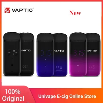 

Original Vaptio Real TC Touch Pod Kit 500mAh Battery & 1.5ml Capacity & Hidden Screen LED Light Touch Control Vapor vs Drag X