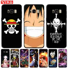Аниме One Piece Luffy Ace Сабо Зоро для Samsung Galaxy S8 S9 S10 плюс S10e Note 8 S7 Edge