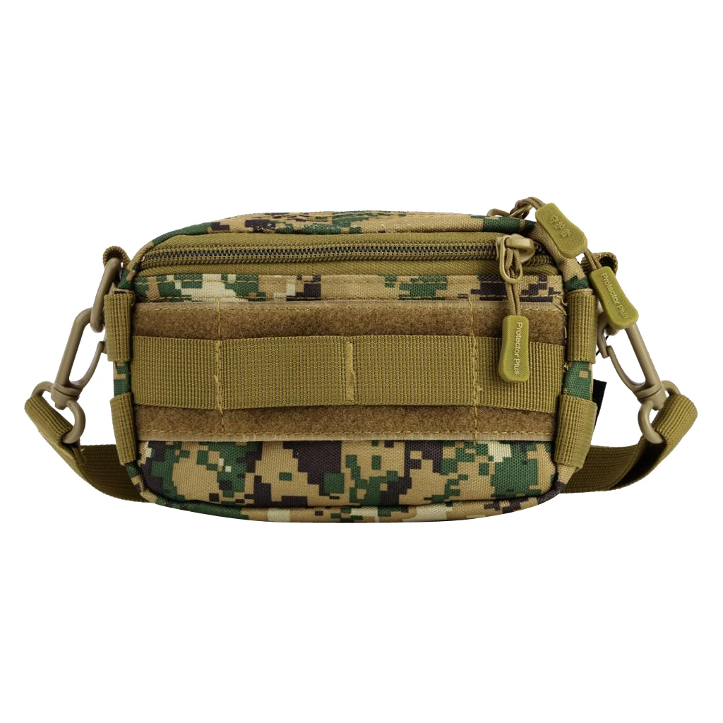 Mini Camouflage MOLLE Shoulder/Messenger Bag Pouch for Travel Sports Outdoor Gear Storage Hunting Accessories
