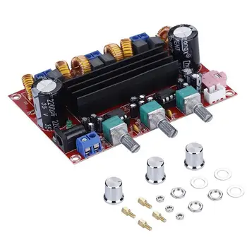 

DC12V-24V TPA3116 2.1 Digital Audio Amplifier Board TPA3116D2 Subwoofer Speaker Amplifiers XH-M139 2*50W+100W