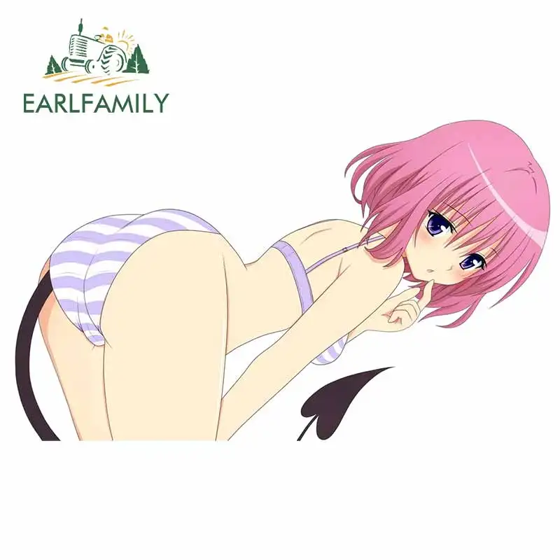EARLFAMILY 13 см x 7 8 для Аниме Девушки мотоцикла аксессуары автомобиля наклейка 3D