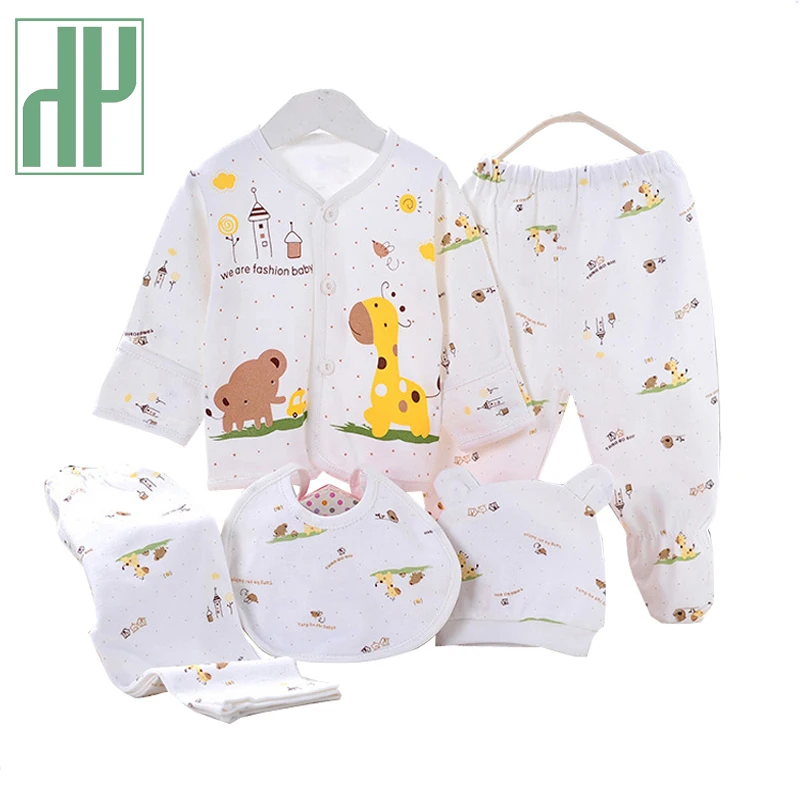5 шт. детский хлопковый комплект одежды для девочек 0 3 месяцев|clothes basket|clothes