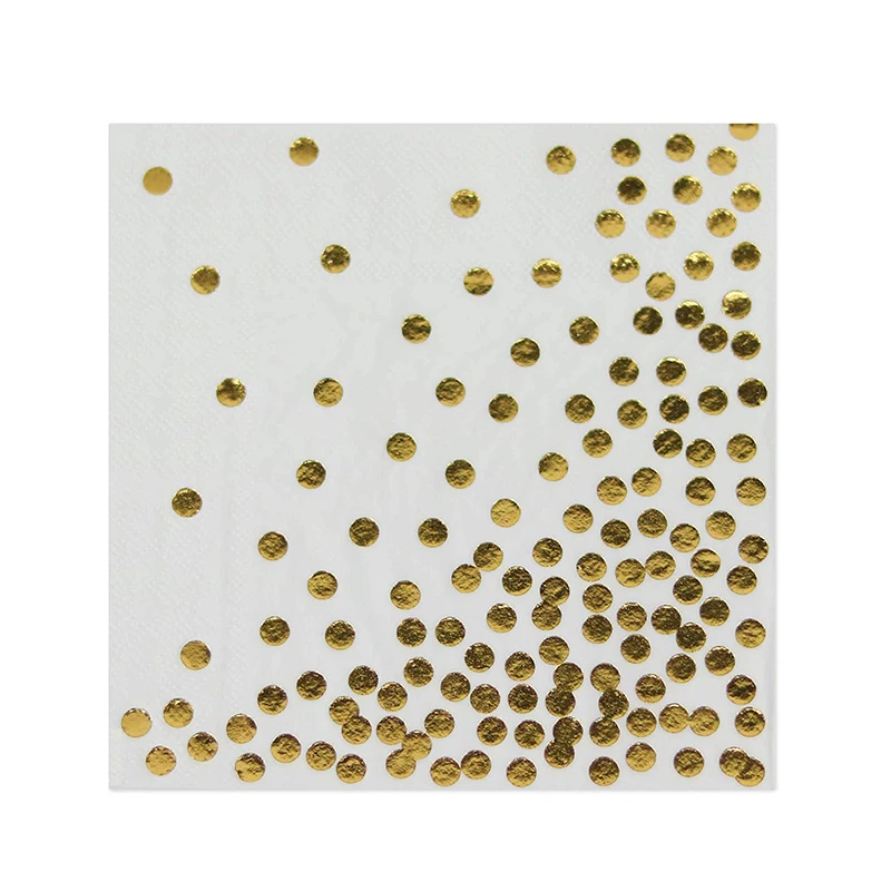 GOLD DOT NAPKIN (5)
