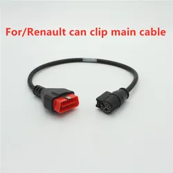 Acheheng – câble OBD2 16 broches pour Renault, Clip Can, Interface de Diagnostic de voiture, outil automatique 