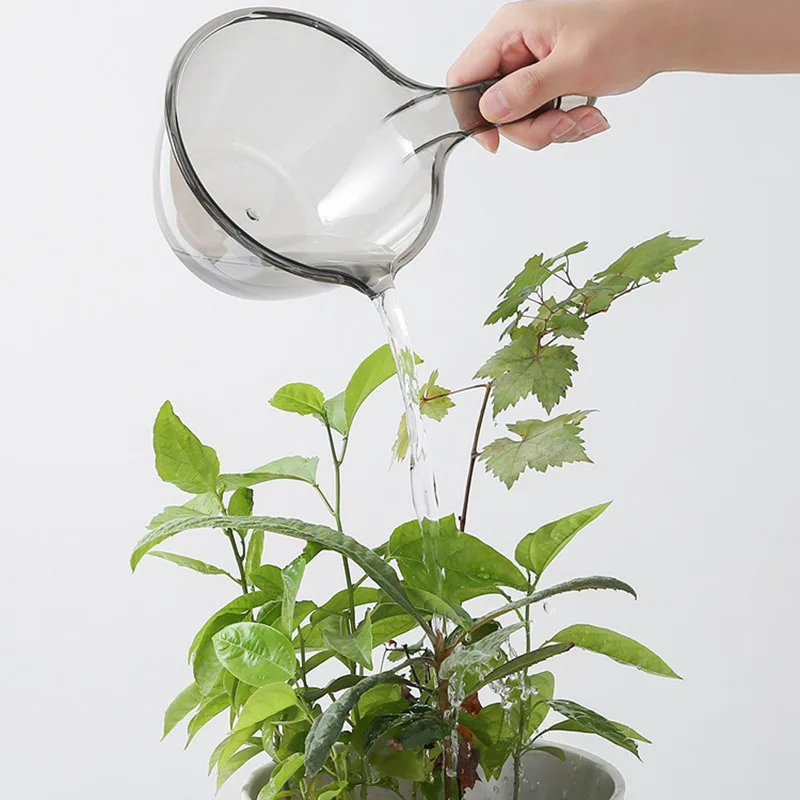 Unbreakable kitchen water scoop household long handle plastic large creative deepening thick water scoop
