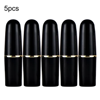 

5pcs/set DIY Pointed Lip Balm Refillable BottleTools Homemade Lipstick Containers Empty Cosmetic Tube