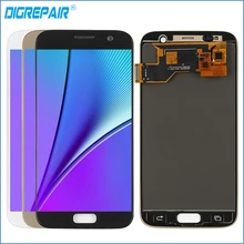 G930F ЖК-дисплей для samsung Galaxy S7 G930F G930A G930V сенсорный экран замена дигитайзера для samsung S7 ЖК-экран