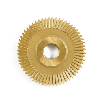 

HSS Key milling cutter Titanium-coated Double-sided Toothed Machine Mill