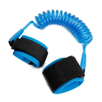 

1.5M 2M Adjustable Children Kids Safety Anti-lost Wrist Link Band Bracelet Wristband Secure For Baby Harness Strap Rope Leash