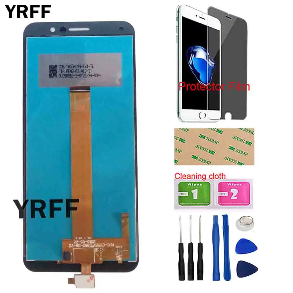 5,5 ''мобильный сенсорный экран ЖК-дисплей для Cubot J3 Pro ЖК-дисплей сенсорный экран дигитайзер сборка телефонные инструменты клей подарок