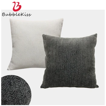 

Bubble Kiss Simple Style Cushion Cover Sofa Decorative Square Throw Pillows Living Room Home Pillow Case Office Nap Pillow Cover
