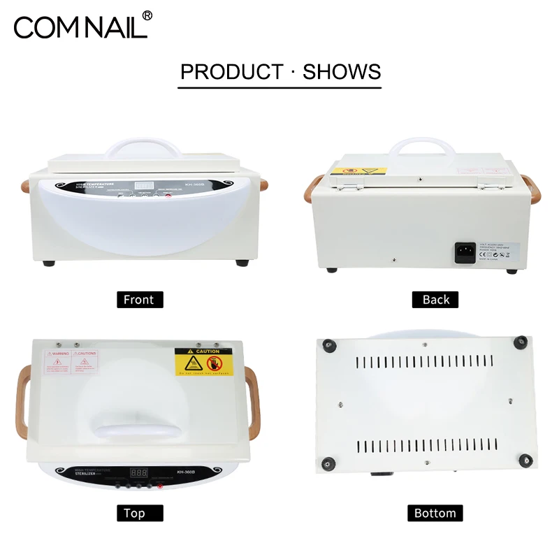 Online 300W Tragbare Trockenen Wärme Hohe Temperatur Sterilisator Medizinische Autoklaven Maniküre Werkzeug Sterilisator Für Nägel Pediküre Salon