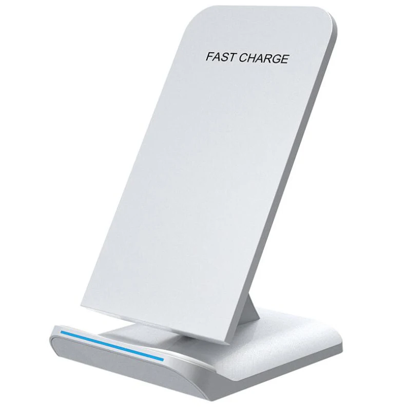 

Desktop Vertical Mobile Phone Wireless Charger Transmitter with Smart Chip Fast Charge for IPHONE Samsung Huawei XIAOMI OPPO