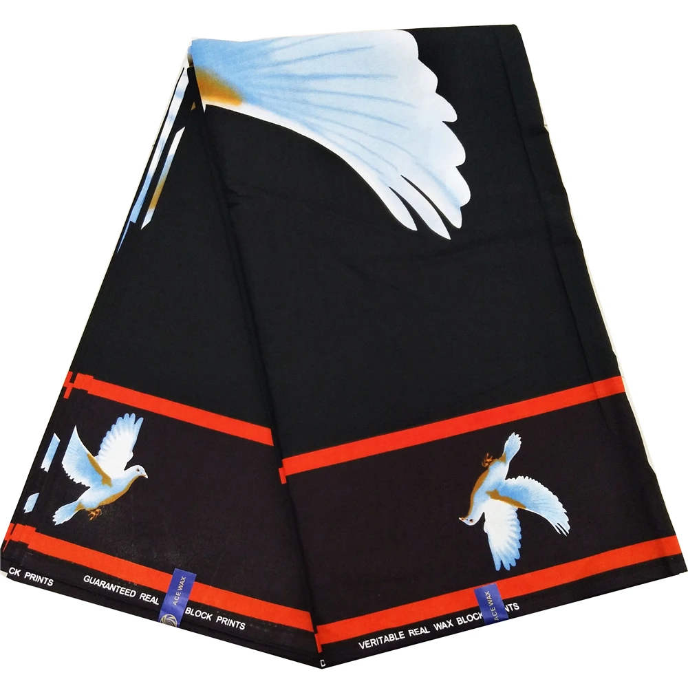 Швейные аксессуары, африканская восковая хлопковая ткань, настоящий воск, высокое качество, Анкара, африканская ткань, настоящая восковая ткань, нигерийские вечерние ткани