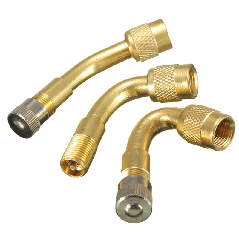 

Auto Truck Motorcycle Car Angle Brass 45/90/135 Degree Air Tyre Valve Extension Adaptor Schrader Valve Stem Wheel Tires Parts