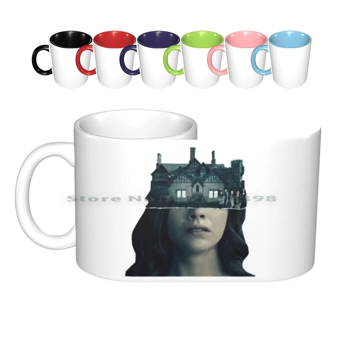 Haunting Of Hill House Tazze In Ceramica Tazze Da Caffè Tazza Da Tè Al Latte The Haunting Of Hill House Haunting Haunting Of Hill House Hill