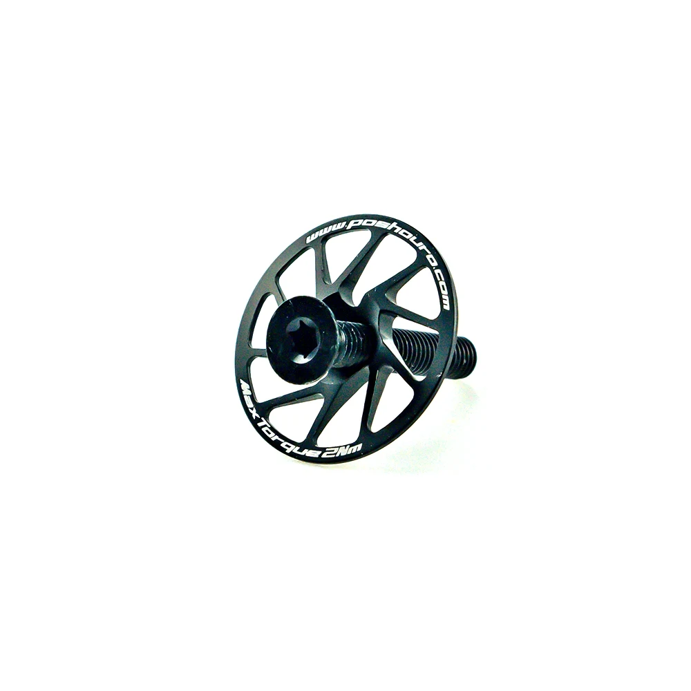 ZRACE-4g-Extremely-lightweight-Bicycle-Stem-Headset-Top-Cap-with-Screw-Headset-Cover-Titanium-alloy-screw (1)
