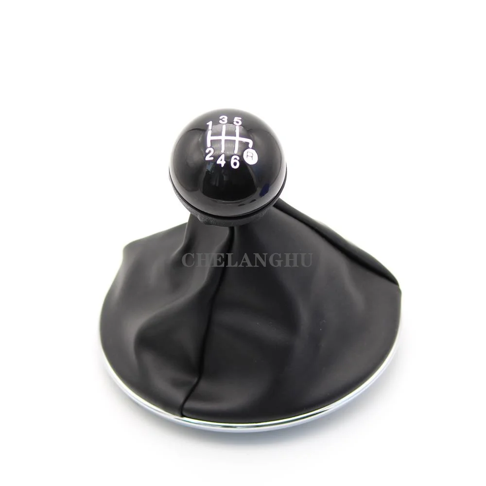 Nieuwe Modellen 6 Versnellingspook Pookknop Voor Fiat 500 2012 2018 Helder Zilver