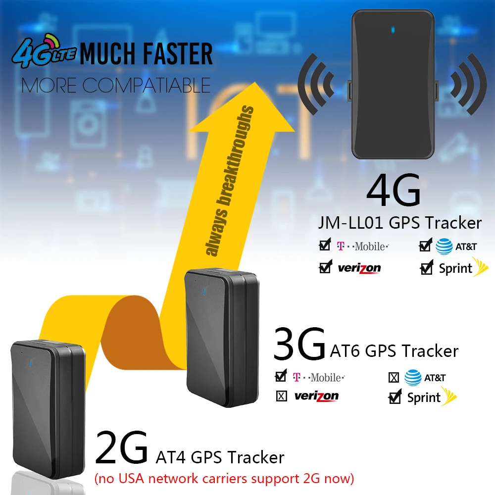Jimi-rastreador GPS magnético LL01 4G LTE para coches, localizador de activos con batería de 10000mAh, IP65, seguimiento en tiempo Real, mapa de Google - Imagen 3