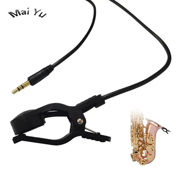 

Professional Clip Music Saxophone Microphone Condenser Microfone for Most Orchestra Instrument etc 3.5mm Stereo Computer Speaker