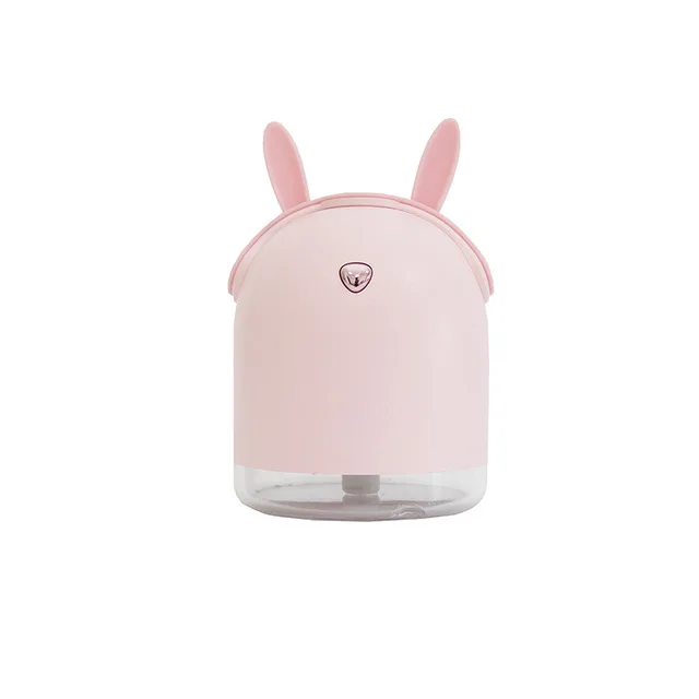 

Wireless Humidifier With 2000mAh Battery Cute Pet USB Air Humidificador Colorful Lamp Ultrasonic Aroma Oil Diffuser For Home Car
