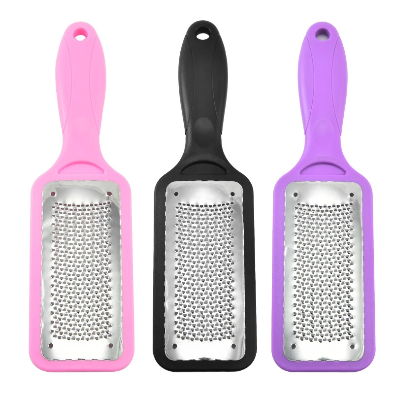 

1 Pcs Stainless Steel Foot Rasp File Foot Care Hard Dead Callus Remover Exfoliating Pedicure Reusable Easy Clean Pedicure Tools