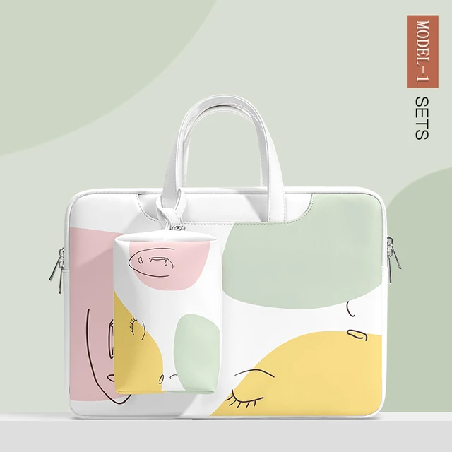 Laptop Bag 13.3 15.6 14 inch Waterproof Notebook Bag Sleeve For Macbook Case M1 Air Pro 13 15 Huawei Shoulder Handbag Briefcase MODEL 1 Sets