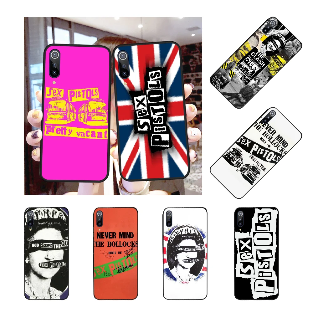 Интимные пистолеты NBDRUICAI в стиле панк рок DIY окрашенные блестящие для Redmi Note 8 8A 7 6 6A
